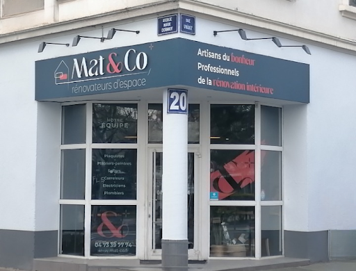 Plongez dans l'univers Mat&Co pour réinventer votre cadre de vie. Nous vous accompagnons pour votre rénovation clé en main.