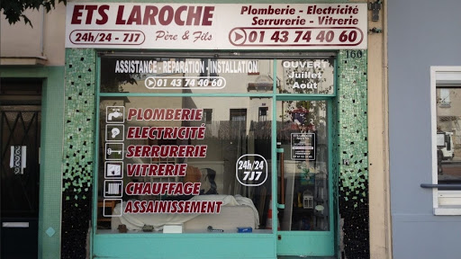 Etablissement Laroche père & fils intervient sur toute l'île de France pour vos urgences en plomberie