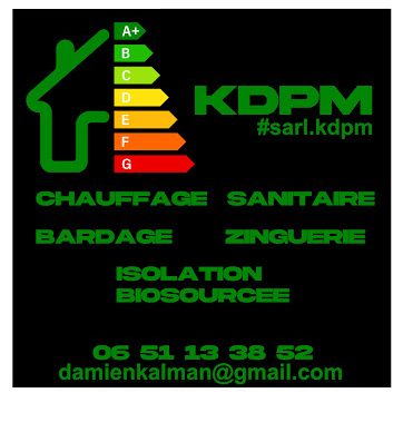 KDPM | Plombier Chauffagiste | Chauffage - Sanitaire - Bardage - Zinguerie | Pontarlier (25) | Intervention jusqu'à 50 km