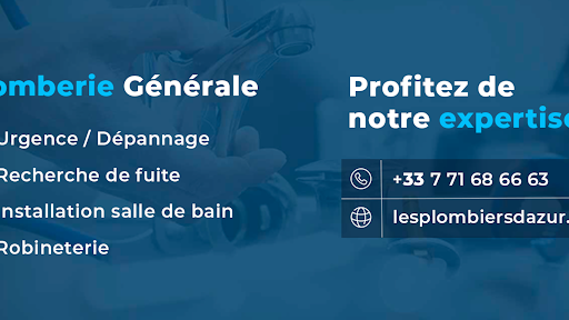 Les Plombiers d'Azur dans les Alpes-Maritimes - Sollicitez-nous pour l'installation de votre système de plomberie. Nous posons aussi vos radiateurs et vos chaudières.