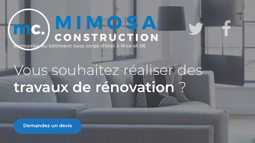 Mimosa Construction est une entreprise du batiment et rénovation dans les villes de Nice