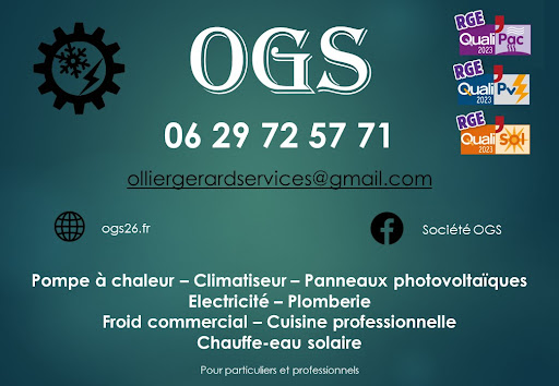 La société OGS est spécialisée dans l'installation de pompe à chaleur