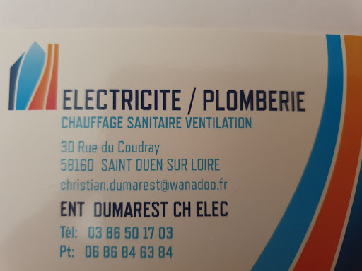 Découvrez ENT DUMAREST CH ELEC près de Nevers : votre professionnel en électricité